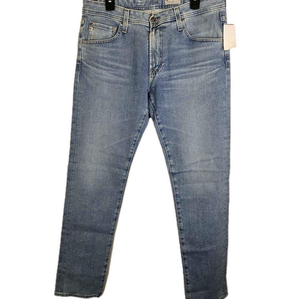 Adriano Goldschmied Men's Denim Jeans Tellis Modern Slim 34x34 NEW Luxury Cali